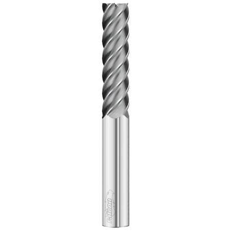 Fullerton Tool 5-Flute - 45 Degree Helix - 3845 Falcon Finisher HP End Mills, RH Spiral, Square, Extra-Long, 1/2 38072